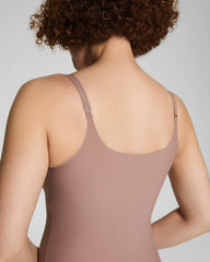 SPANXsupersmooth® Essential V-Neck Slip | Cafe Au Lait