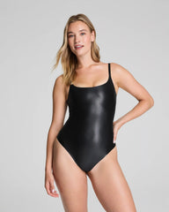 SPANXshape® LuxeShine Cami Thong Bodysuit