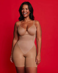 SPANXsculpt® GoFigure High-Waisted Mid-Thigh Short | Cinnamon