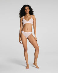 SPANXsupersmooth® Day to Date Night Lace Thong | Rosebud