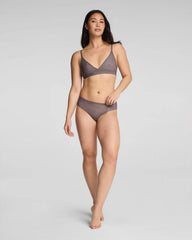 SPANXsupersmooth® Day to Date Night Lace Bikini | Granite