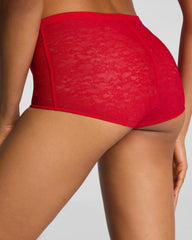 SPANXsupersmooth® Day to Date Night Lace Boyshort | SPANX® Red