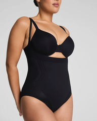 SPANXsculpt® GoFigure Open-Bust Bodysuit | Very Black