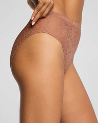 SPANXsupersmooth® Day to Date Night Lace Hi-Leg Brief | Cinnamon