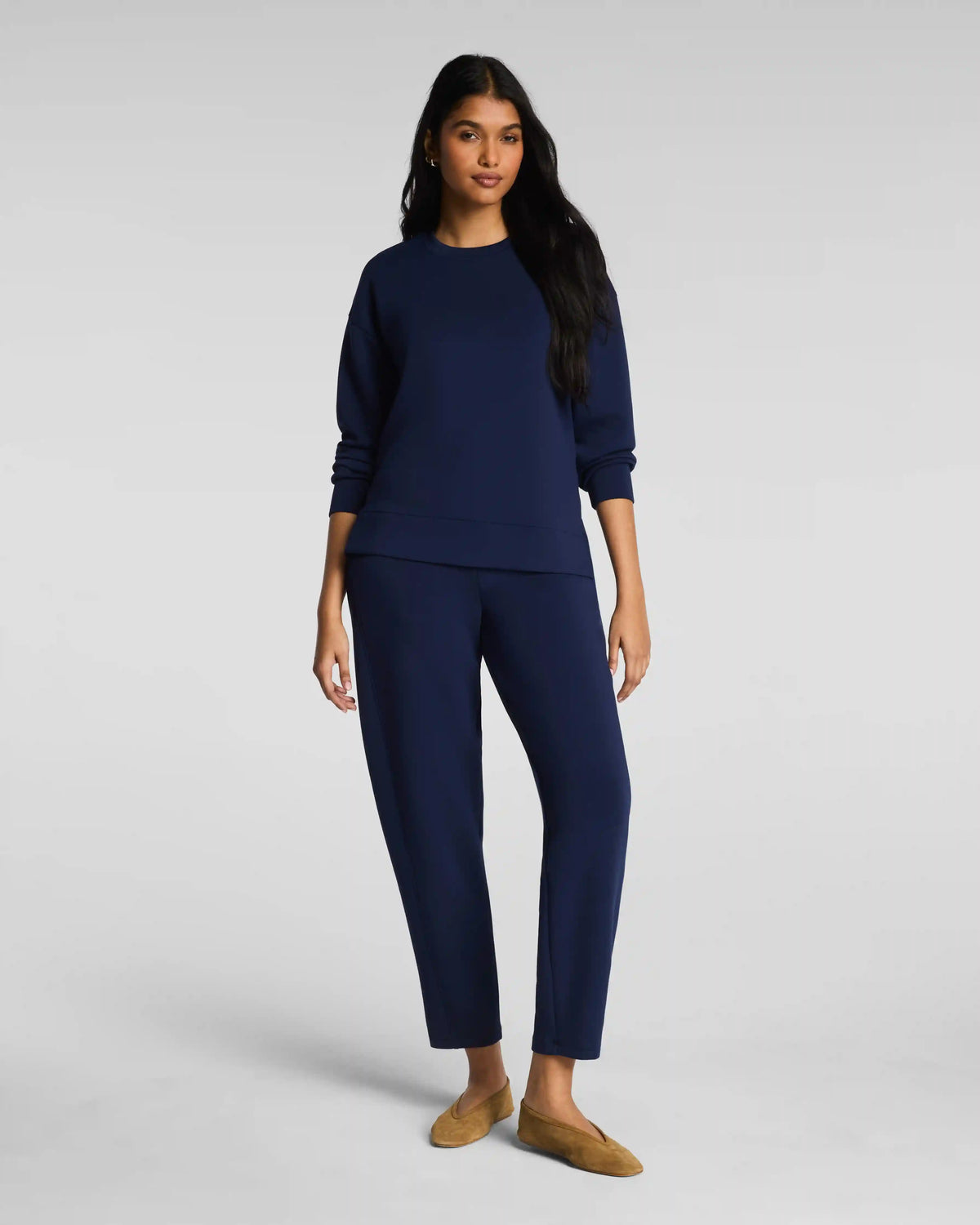 SPANX AirEssentials® Barrel Leg Pant | Timeless Navy