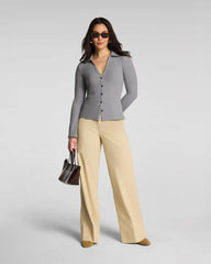SPANXsupersmooth® Stretch Twill Wide Leg Pant