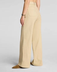 SPANXsupersmooth® Stretch Twill Wide Leg Pant | Sandbar