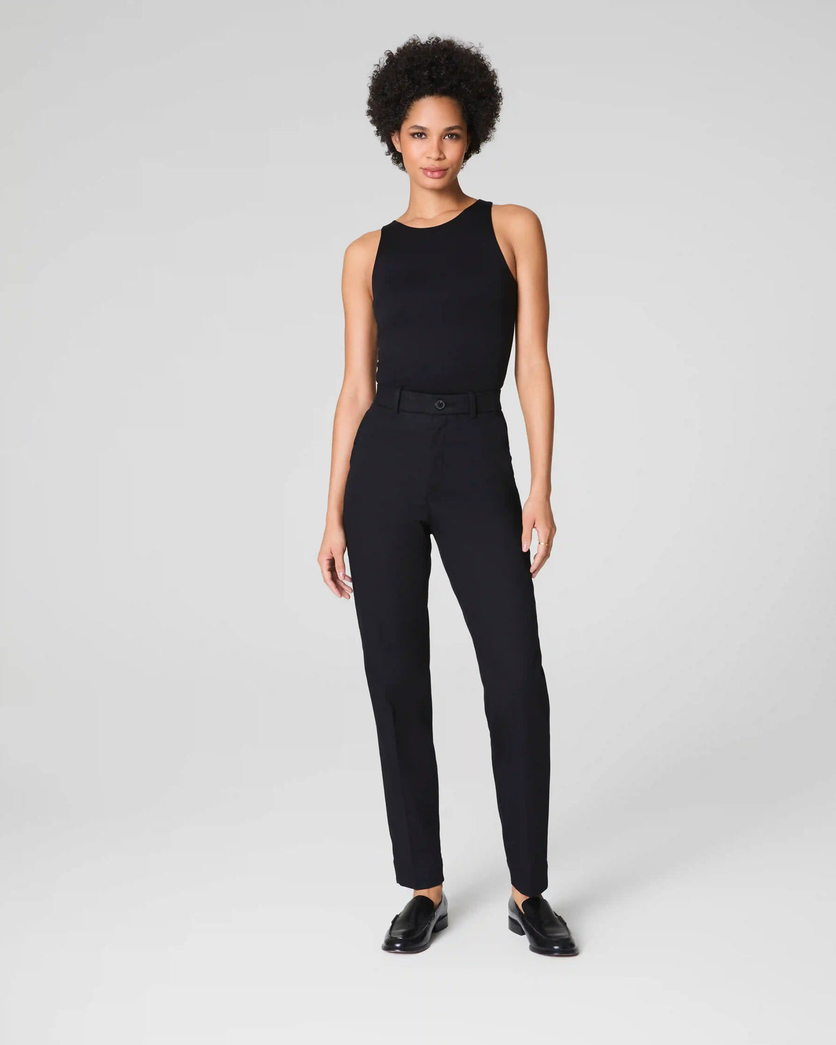 SPANXsupersmooth® Stretch Twill Slim Straight Pant | Classic Black