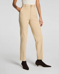 SPANXsupersmooth® Stretch Twill Slim Straight Pant | Sandbar
