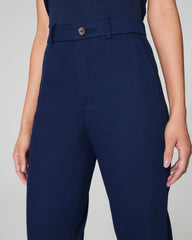 SPANXsupersmooth® Stretch Twill Slim Straight Pant | Timeless Navy