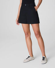 SPANXsupersmooth® Stretch Twill Short, 5" | Classic Black