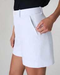 SPANXsupersmooth® Stretch Twill Short, 5" | Classic White