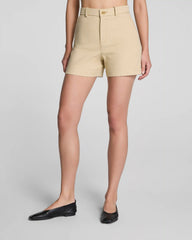 SPANXsupersmooth® Stretch Twill Short, 5" | Sandbar