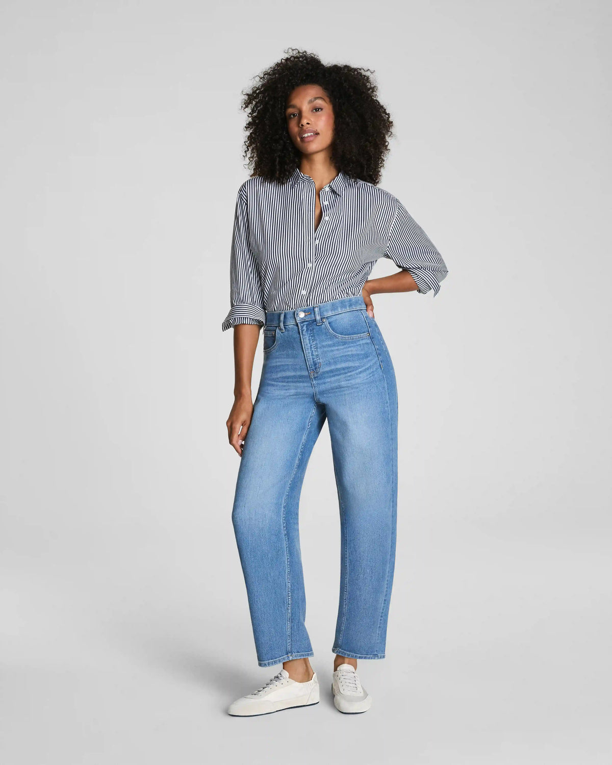 SPANXshape® Authentic 360 Barrel Leg Jeans | Elysian