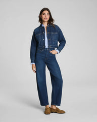 SPANXshape® Authentic 360 Barrel Leg Jeans | Adriatic Blue