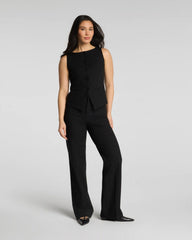 SPANX® WellSuited Tailored Button-Down Vest | Classic Black
