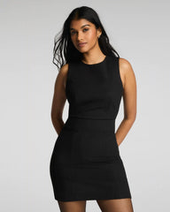SPANX® WellSuited Sleeveless Crewneck Mini Dress | Classic Black