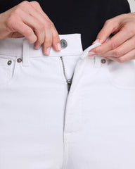 SPANXshape® Authentic 360 90s Straight Leg Jeans | Classic White