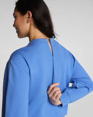SPANX® Ponte Crewneck Long Sleeve Top | Aster