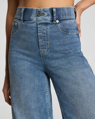 SPANXshape® EveryWear Pull-On Wide Leg Jeans | Antique Indigo