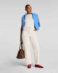 SPANXshape® Authentic 360 Utility Barrel Leg Jeans | Alabaster