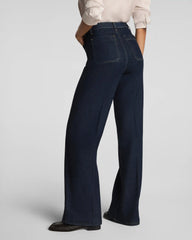 SPANXshape® Authentic 360 Easy Flare Jeans with Patch Pockets | Marina