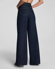 SPANXsupersmooth® Authentic 360 Lightweight Super Wide Leg Jeans | Deep Sea