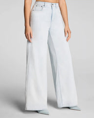 SPANXsupersmooth® Authentic 360 Lightweight Super Wide Leg Jeans | Sea Breeze