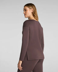 SPANX AirEssentials® Boatneck Tunic | Dark Cacao