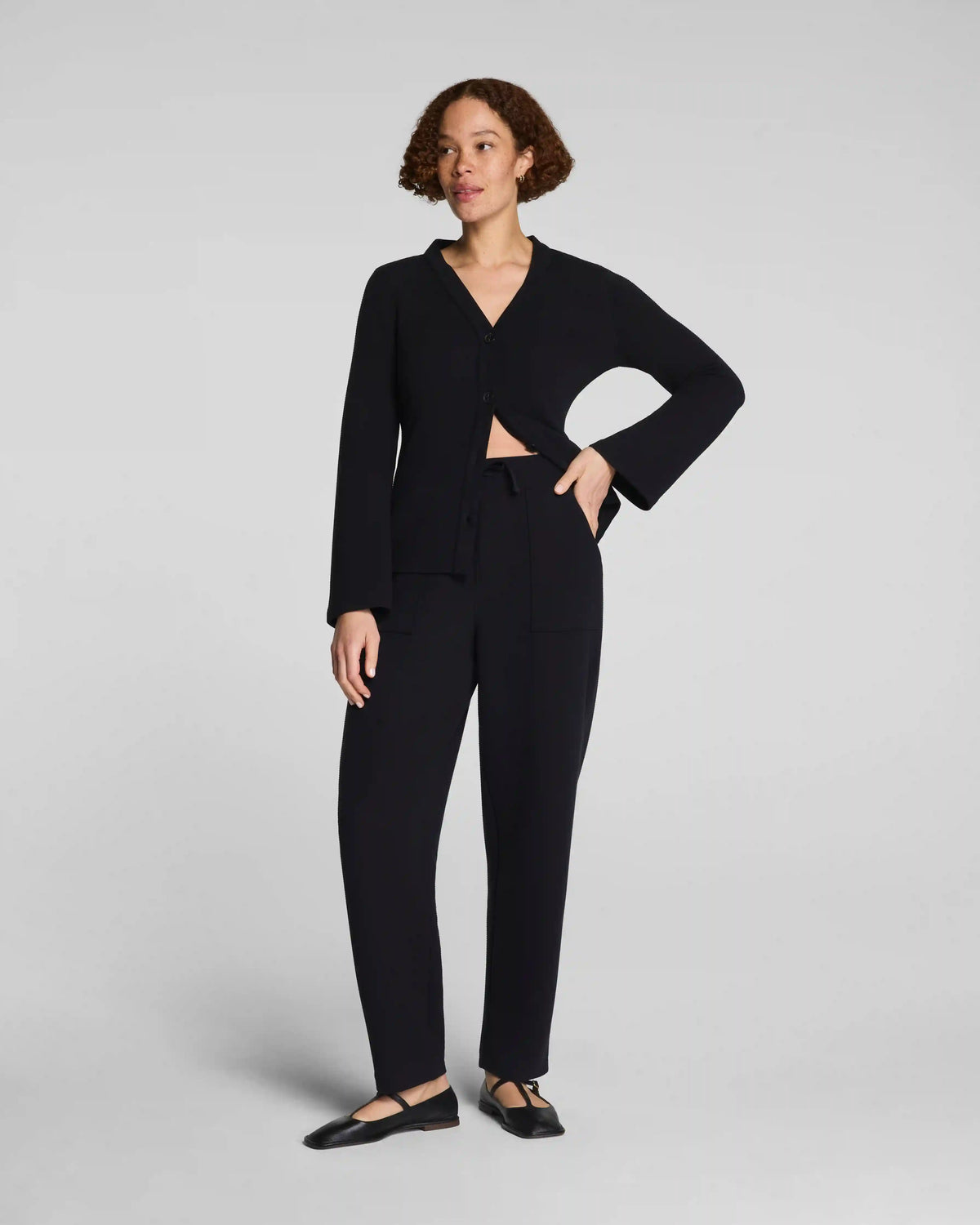 SPANX AirEssentials® French Rib Barrel Leg Pant