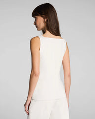 SPANX® Ponte Square Neck Tank | Ivory