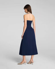 SPANXsmooth® Jersey Strapless Midi Dress | Timeless Navy