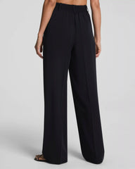 SPANX® CarryOn Pleated Wide Leg Pant | Classic Black