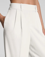 SPANX® CarryOn Pleated Wide Leg Pant | Ivory