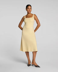 SPANXshape® Ponte Fit and Flare Midi Dress | Sunbeam