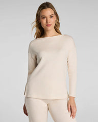 SPANX AirEssentials® Boatneck Tunic | Oatmeal Heather