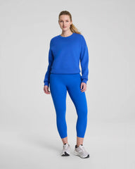SPANX® BoostUp Cotton Fleece Crewneck | Current