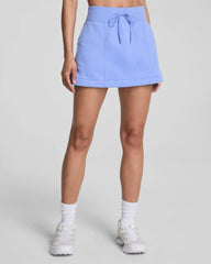 SPANX® BoostUp Cotton Fleece Skort, 15" | Hyacinth