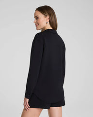 SPANX® AirEssentials® Oversized Button Down | Very Black