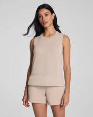 SPANX AirEssentials® Crewneck Tank | Dune