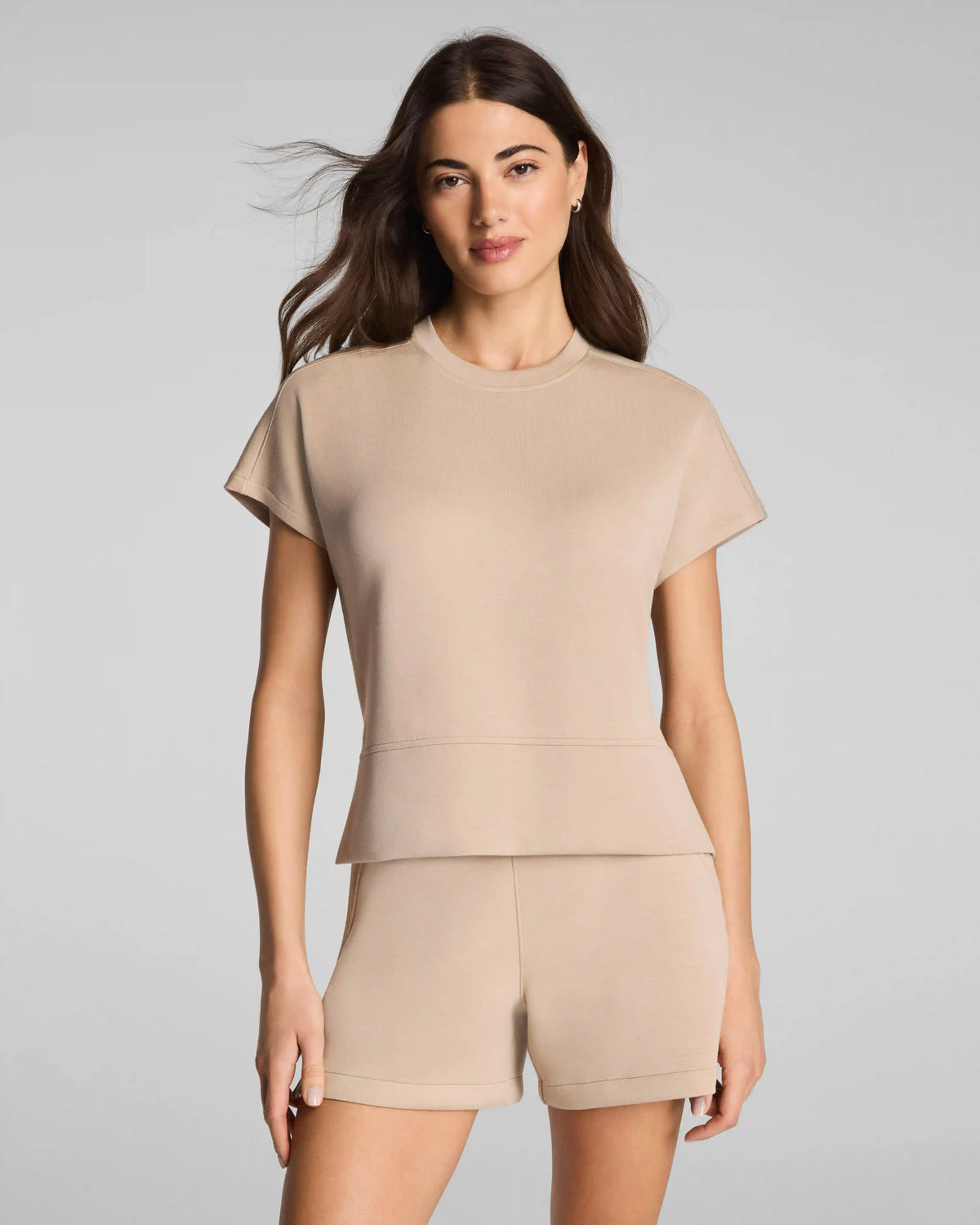 SPANX AirEssentials® Crewneck Tee | Dune