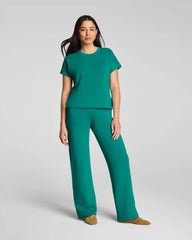 SPANX AirEssentials® Crewneck Tee | Jade