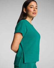 SPANX AirEssentials® Crewneck Tee | Jade
