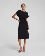 SPANX® CarryOn Belted Midi Dress | Classic Black