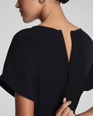 SPANX® CarryOn Belted Midi Dress | Classic Black