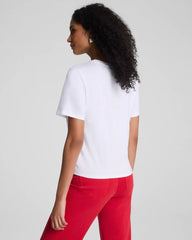 karla welch for SPANX® Everyday Tee | Classic White