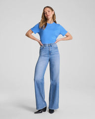 karla welch for SPANX® Everyday Tee | French Blue