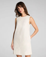 SPANX® EasyBreezy Cotton Linen Mini Dress | Ivory