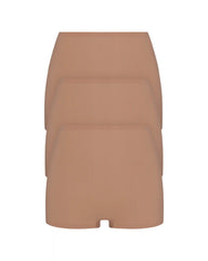 SPANXsmooth® Fit-To-You Boyshort 3-Pack Box | Cafe Au Lait