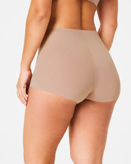 SPANXsmooth® Fit-To-You Boyshort 3-Pack Box | Toasted Oatmeal